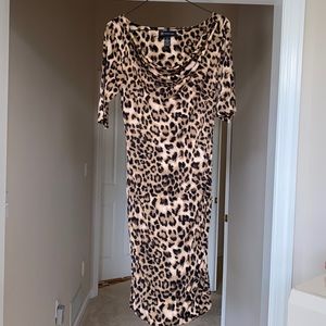 INC Leopard Print Dress